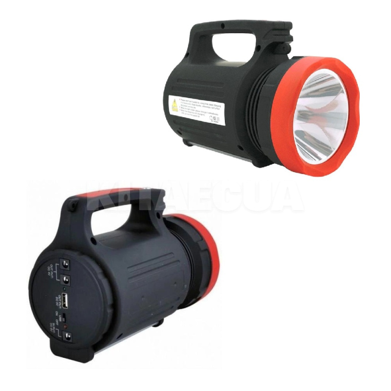 Фонарь переносной аккумуляторный YJ-2886 Luxury (2886-5W+22SMD) - 3