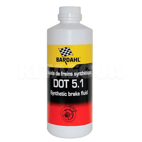 Тормозная жидкость 250мл DOT-5.1 BARDAHL (4989)