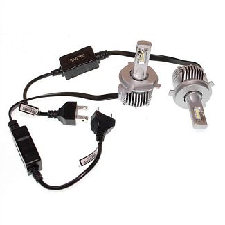 LED лампа для авто Hight V H4 40W 6000K (комплект) QLine
