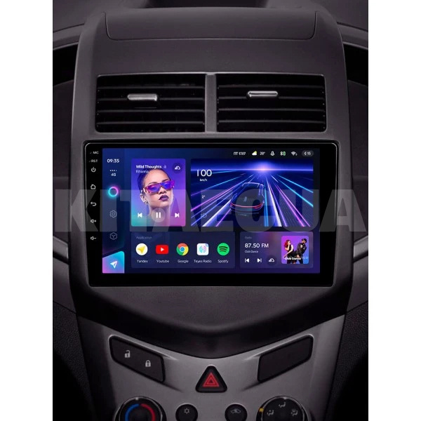 Штатная магнитола CC3 4+32 Gb 9" Chevrolet Aveo 2 2011-2015 Teyes (46401) - 2