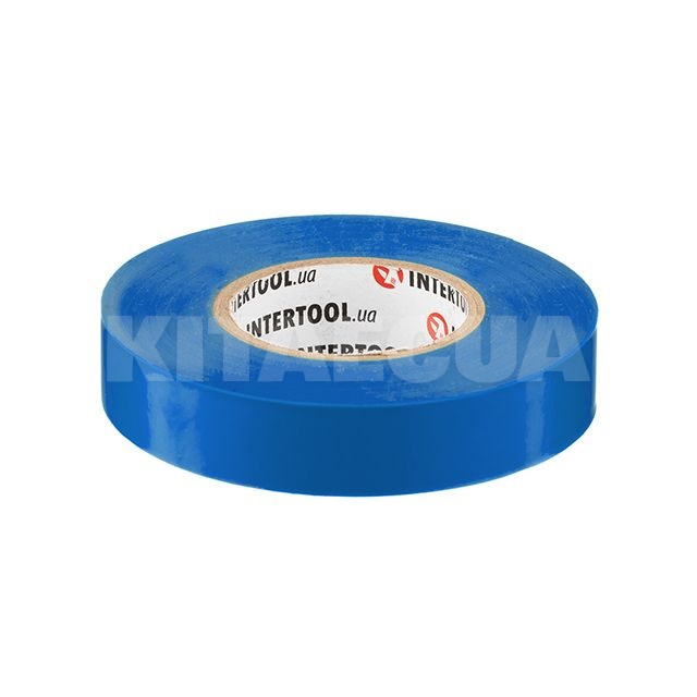 Лента изоляционная 17мм x 25м синяя Intertool (IT-0025) - 2