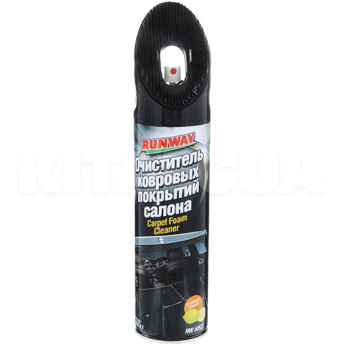 Очищувач оббивки салону 650мл "лимон" Carpert Foam Cleaner RUNWAY (RW6092)