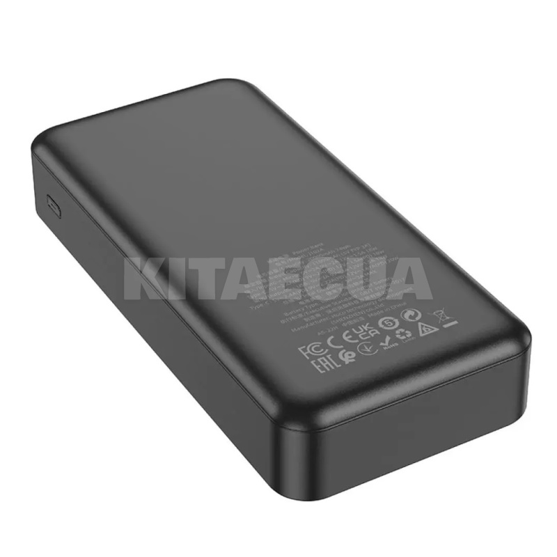 Повербанк J102A Cool figure QC3 20000mAh 20W чорний HOCO (6931474783622) - 3