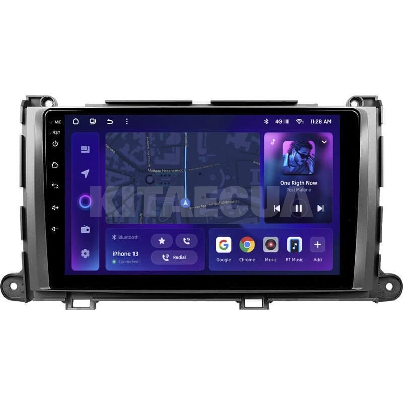 Штатна магнітола MOSS M2 4+32 Gb 9" Toyota Sienna 3 XL30 2010-2014 AMS (49538)