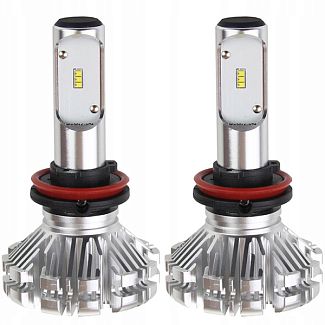 LED лампа для авто SX Series H8/H9/H11 40W 6000K (комплект) AMIO