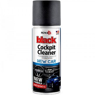 Полироль для пластика "новый автомобиль" 200мл Black Cockpit Cleaner NOWAX