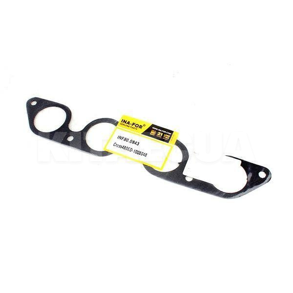 Прокладка впускного колектора верхня 1.6 L INA-FOR на Chery AMULET (480ED-1008048)
