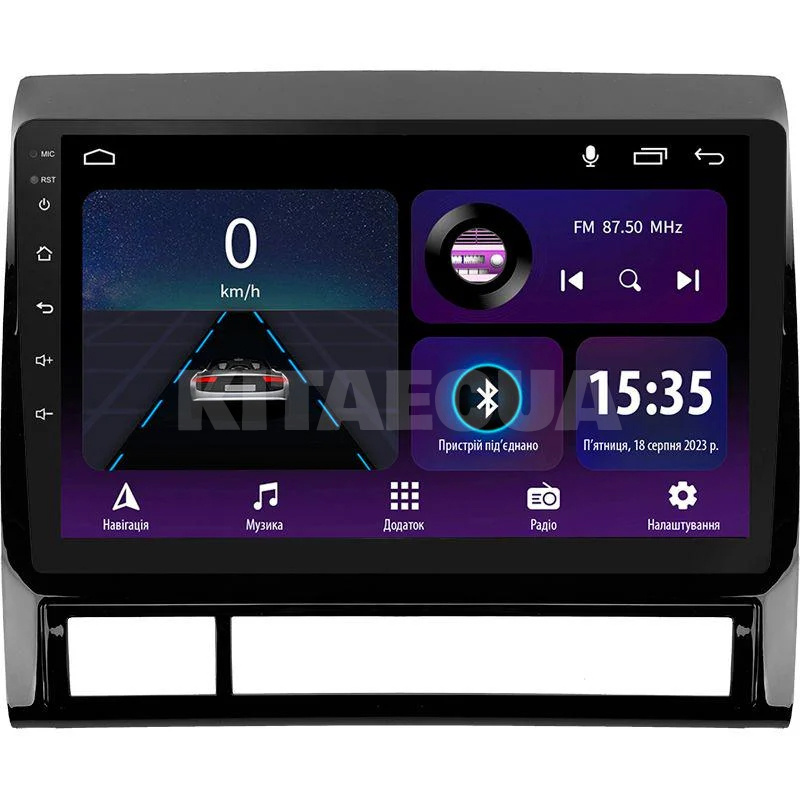 Штатна магнітола E9232 2+32 Gb 9" Toyota Tacoma 2 N200 Hilux 2005-2015 SIGMA4car (42220)
