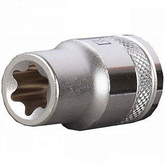 Головка торцевая Е-ПРОФИЛЬ E4 1/4" HANS