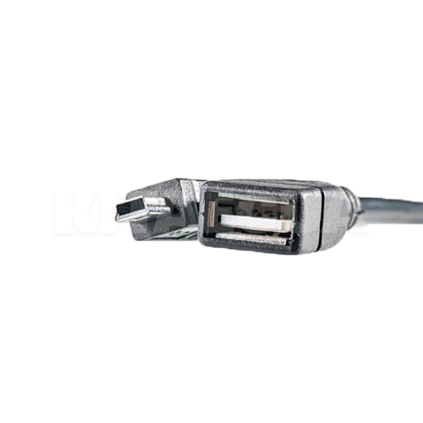 Кабель USB miniUSB AF 0.5м чорний PowerPlant (KD00AS1235)