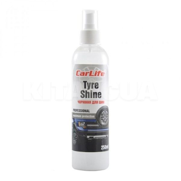 Очиститель (чернитель) шин 250мл tyre shine CARLIFE (CF033) - 3