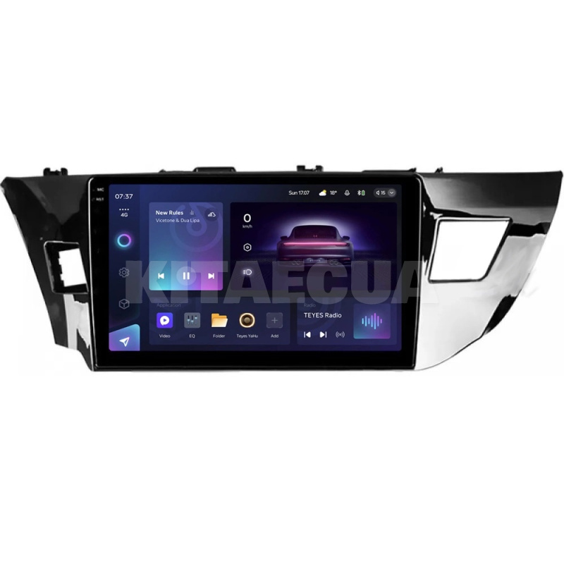 Штатная магнитола CC3 2k 4+32Gb 10" Toyota Corolla 11 2012-2016 (B) Teyes (36618)