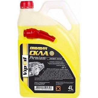 Омыватель зимний Premium 4л "персик" -20°c VipOil