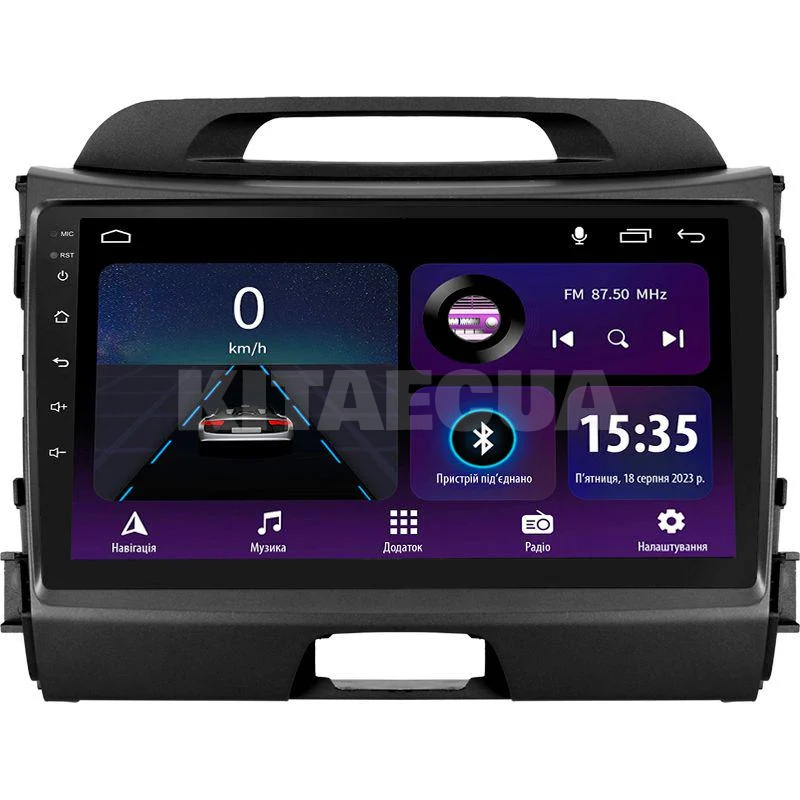 Штатна магнітола E9232 2+32 Gb 9" Kia Sportage 3 SL 2010-2016 SIGMA4car (41949)