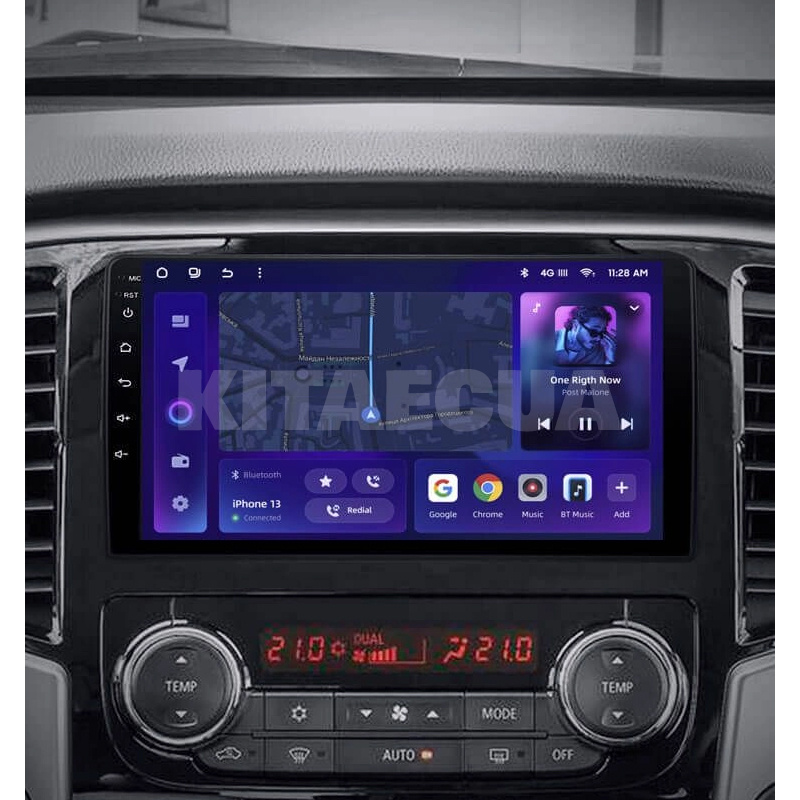 Штатна магнітола MOSS M2 4+32 Gb 9" Mitsubishi L200 5 2018-2020 (F1) AMS (49335) - 2