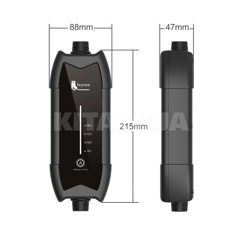 Заряджання Nissan Leaf 3.7 кВт 16A 1-фаза type 1 (Американське авто) Flying Cat FEYREE (FY3.5-16-1PH-TP1-F7-C3.5) - 4