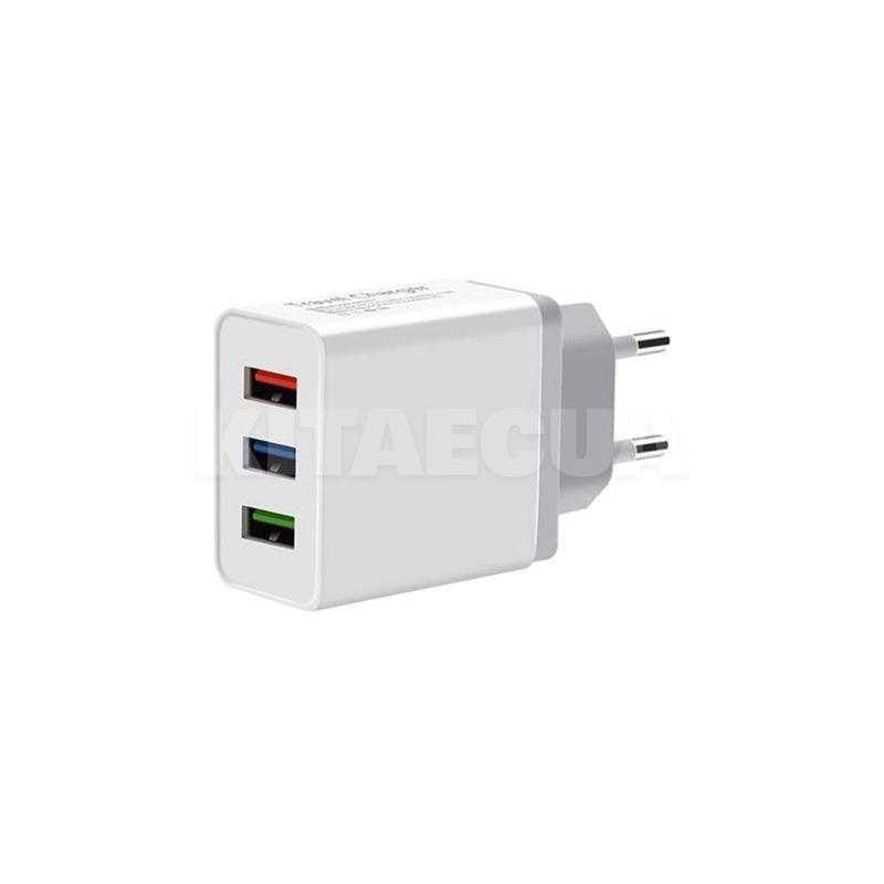 Зарядное устройство 3 USB 3A белый WC-310 XoKo (WC-310-WH) - 2