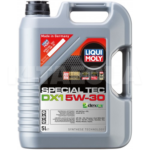 Масло моторное синтетическое 5л 5W-30 Special TEC DX1 LIQUI MOLY (20969)