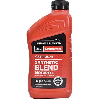 Масло моторное синтетическое 0.946л 5W-20 Motor OIL Motorcraft