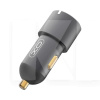автомобільний зарядний пристрій USB+2Type-C 3А XO (XO-CC45-BK)