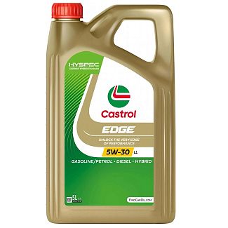 Моторна олія синтетична 5л 5W-30 LL Edge CASTROL