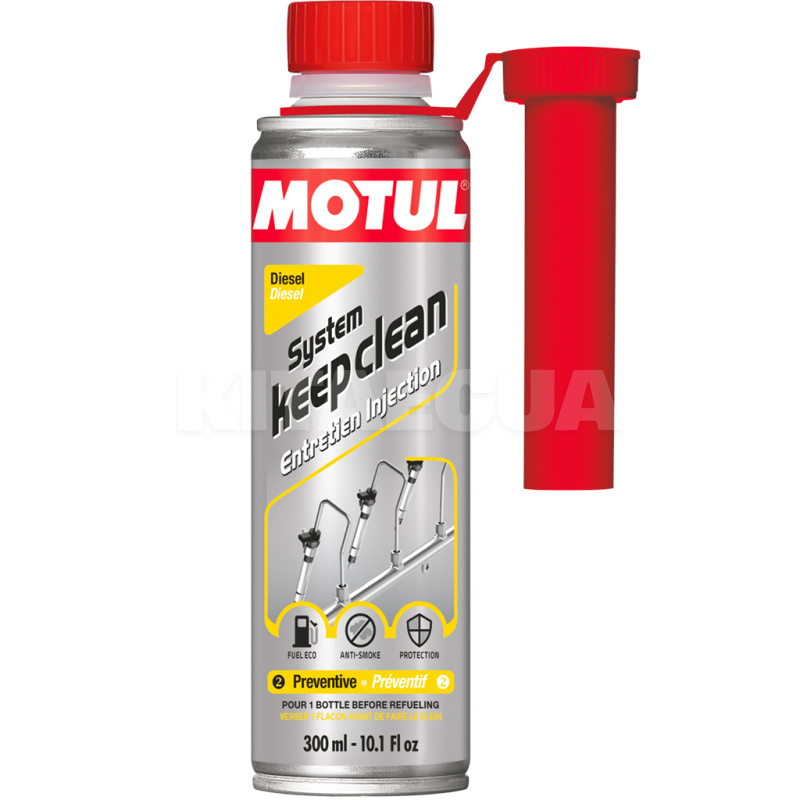 Присадка-очисник у дизель 300мол System Keep Clean Diesel MOTUL (107815)