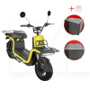 Электроскутер 120 км 1200 Вт желтый + 2 бокса в подарок AIMA (XIO MA U1 L1E-Yellow)