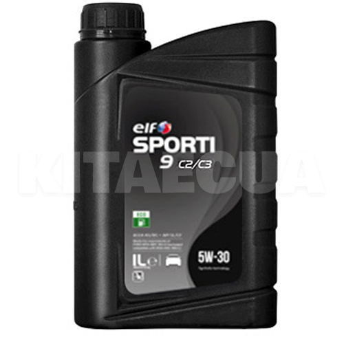 Масло моторное синтетическое 1л 5W-30 Sporti 9 C2/C3 ELF (208447)