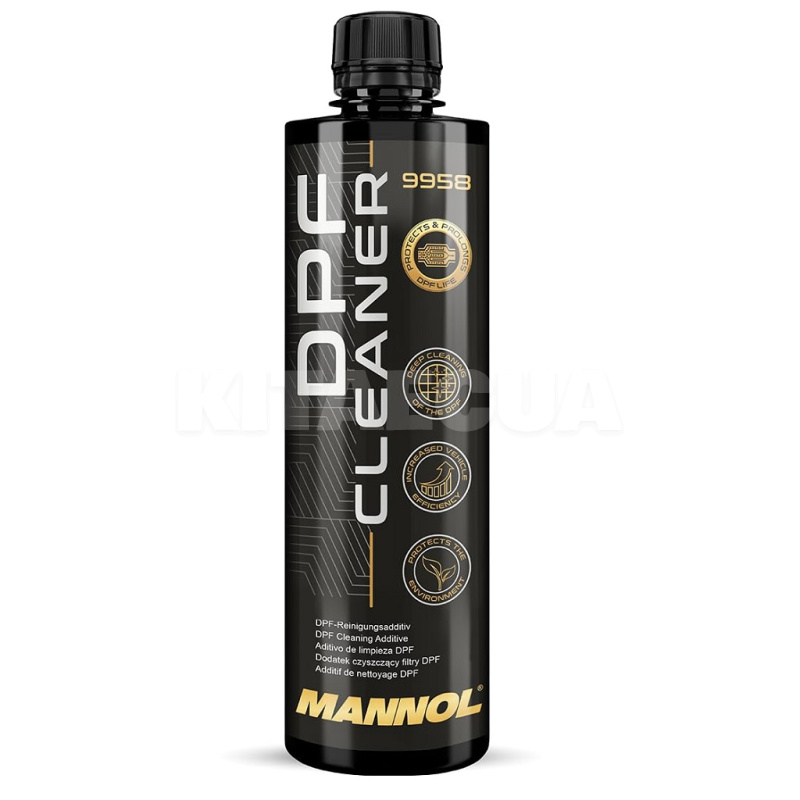 Присадка в дизельне паливо для очищення фільтра сажового 400мл DPF Cleaner Mannol (MN9958-04ME)