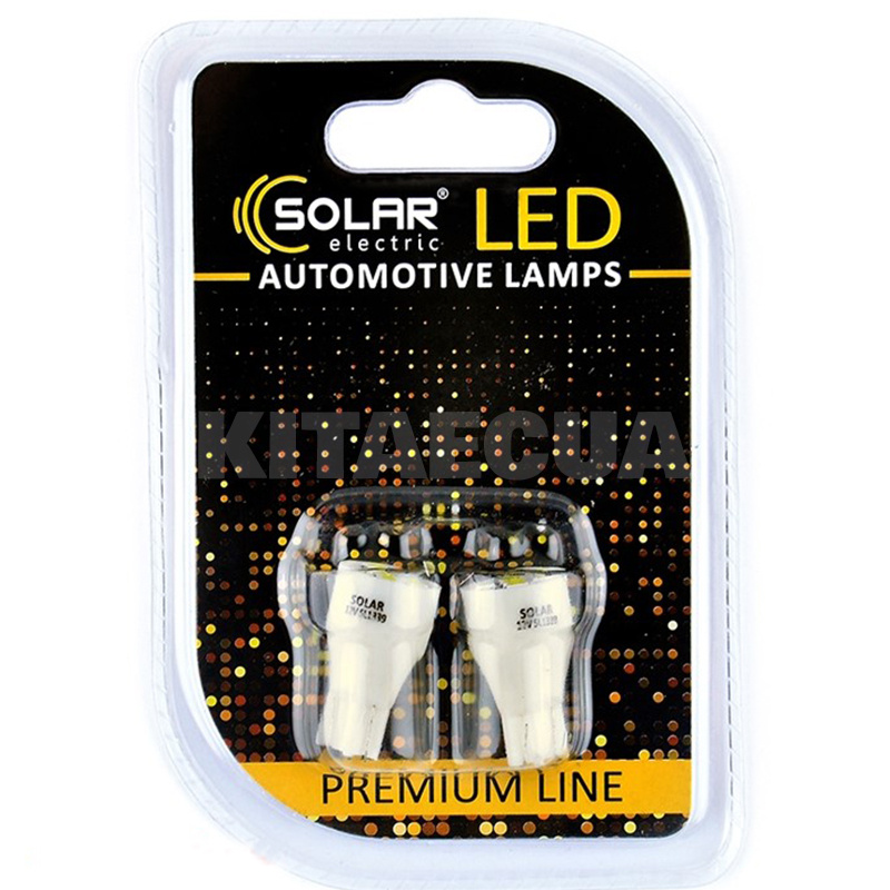 LED лампа для авто W5W T10 6500K Solar (SL1339) - 2