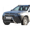 Кенгурятник WT022 Dacia Duster 2008-2018 нержавеющая сталь CAN (dd22386)