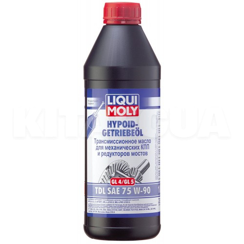 Масло трансмиссионное полусинтетическое 1л 75W-90 Hypoid-Getriebeoil TDL LIQUI MOLY (3945)