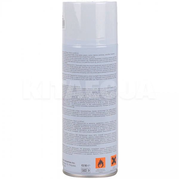 Краска белая матовая 450мл акриловая Decor Lux NOWAX (NX48013-NOWAX) - 2