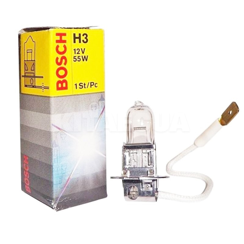 Галогенова лампа H3 12V 55W Pure light Bosch (BO 1987302031) - 2