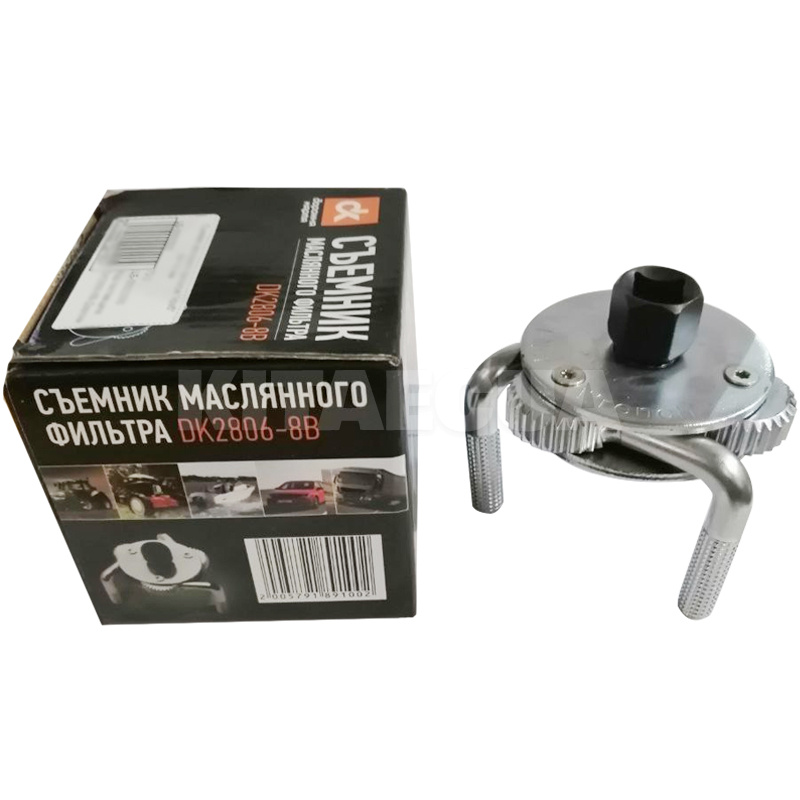 Знімач масляного фільтра "краб" 64-110 мм Дорожня карта (DK2806-8B)