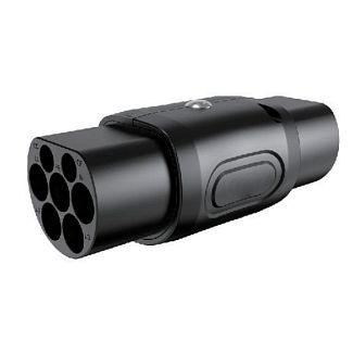 Переходник 7.4 кВт 32А 1-фаза Type 2 (станция) - GB/T AC (китайское авто) REDAUTO