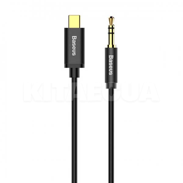 кабель USB Type-C - mini Jack 3.5 мм M01 1м чорний BASEUS (CAM01-01)