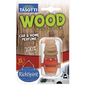 Ароматизатор корковий "багатий" 7мл на дзеркало Wood RichSpirite TASOTTI