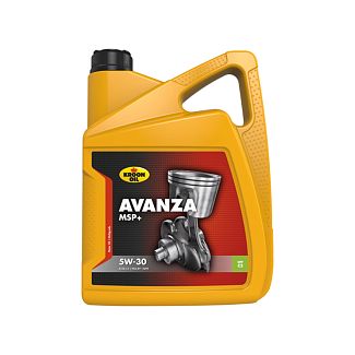Масло моторное cинтетическое 5л 5W-30 Avanza MSP+ KROON OIL