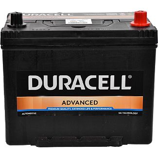 Аккумулятор автомобильный Advanced 70Ач 600А "+" справа DURACELL
