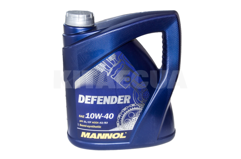 Масло моторное полусинтетическое 4л 10W-40 Defender Mannol (MN7507-4) - 2