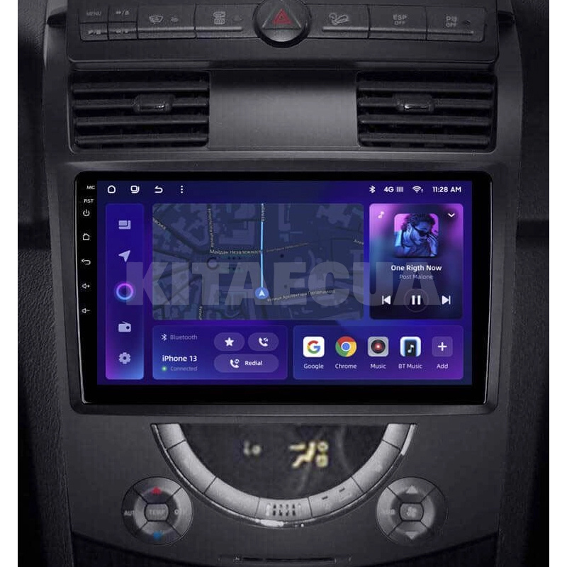 Штатна магнітола MOSS M2 4+32 Gb 10" SsangYong Rexton Y250 2 2006-2012 AMS (49694)