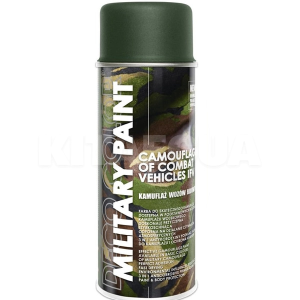 Краска глянцевая 400мл лесной зеленый DecoColor (728695-DecoColor)