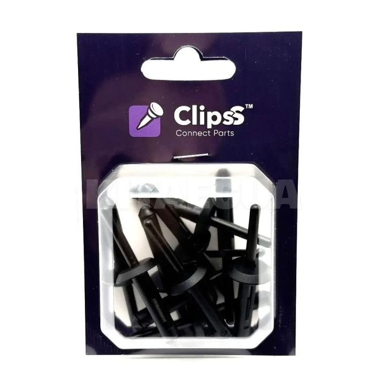 Клипса-заклепка на GM / Chrysler / Ford / Jeep / BMW (компл 10 шт) Clipss (0201)