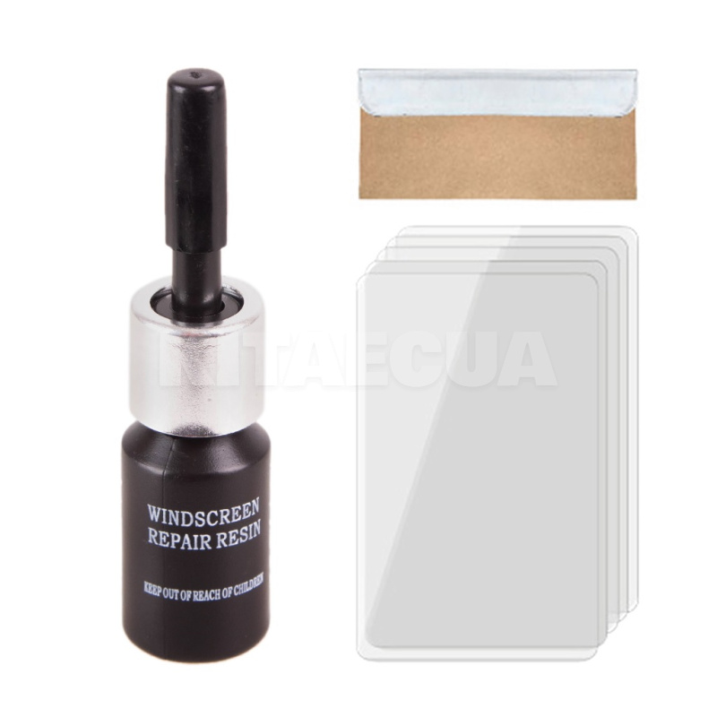 Клей 2мл полімерний для ремонту скла автомобіля (з лезом та плівками) (GR-10) - 4