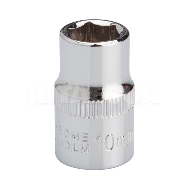 Головка торцева 6-гранна 10 мм 3/8" CR-V Intertool (ET-0410) - 2