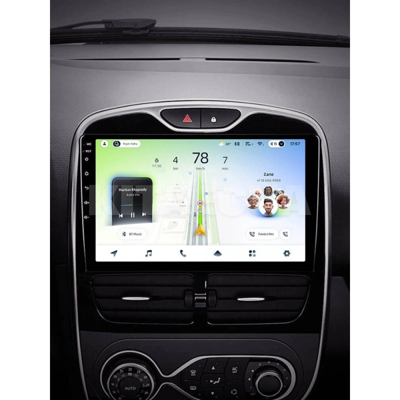 Штатная магнитола CC4L 4+64 Gb 10" Renault Clio 4 BH98 KH98 2012-2015 Teyes (72424) - 2