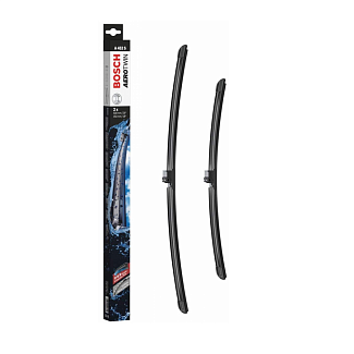 Щітка склоочисника (двірник) 600/450мм безкаркасна Bosch