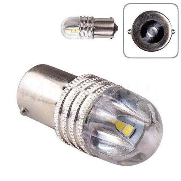 LED лампа для авто BA15s 2W 6000K PULSO (LP-821906)