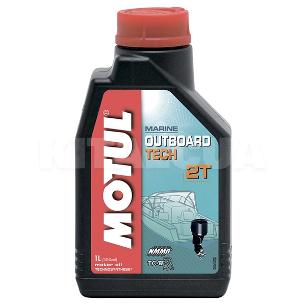 Масло моторное полусинтетическое 1л TSC 4 Outboard Tech 2T MOTUL (102789)